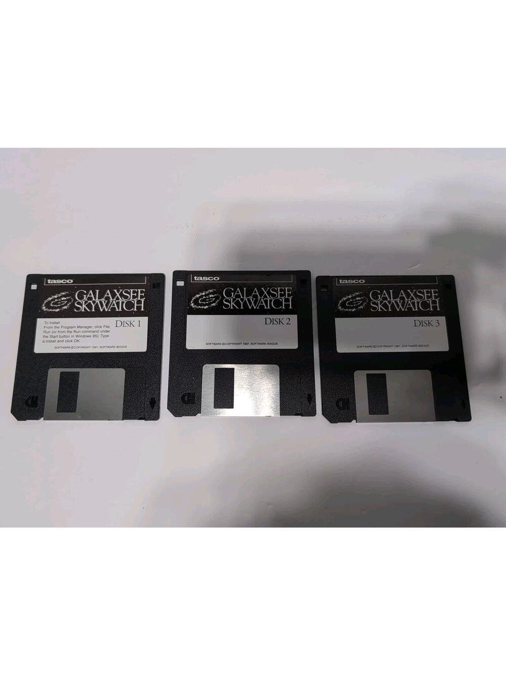 TASCO Galaxsee Skywatch for Windows 95 On 3.5" Floppy Disc Media - Complete